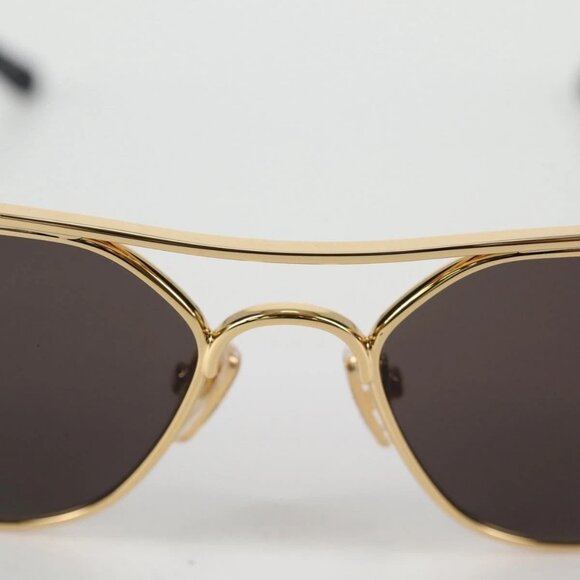 BALENCIAGA Sunglasses plastic Gold Auth am9066M main image 16